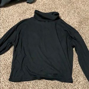 Black turtle neck